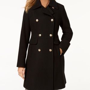 Vince Camuto Double-Breasted Wool-Blend Coat NWT